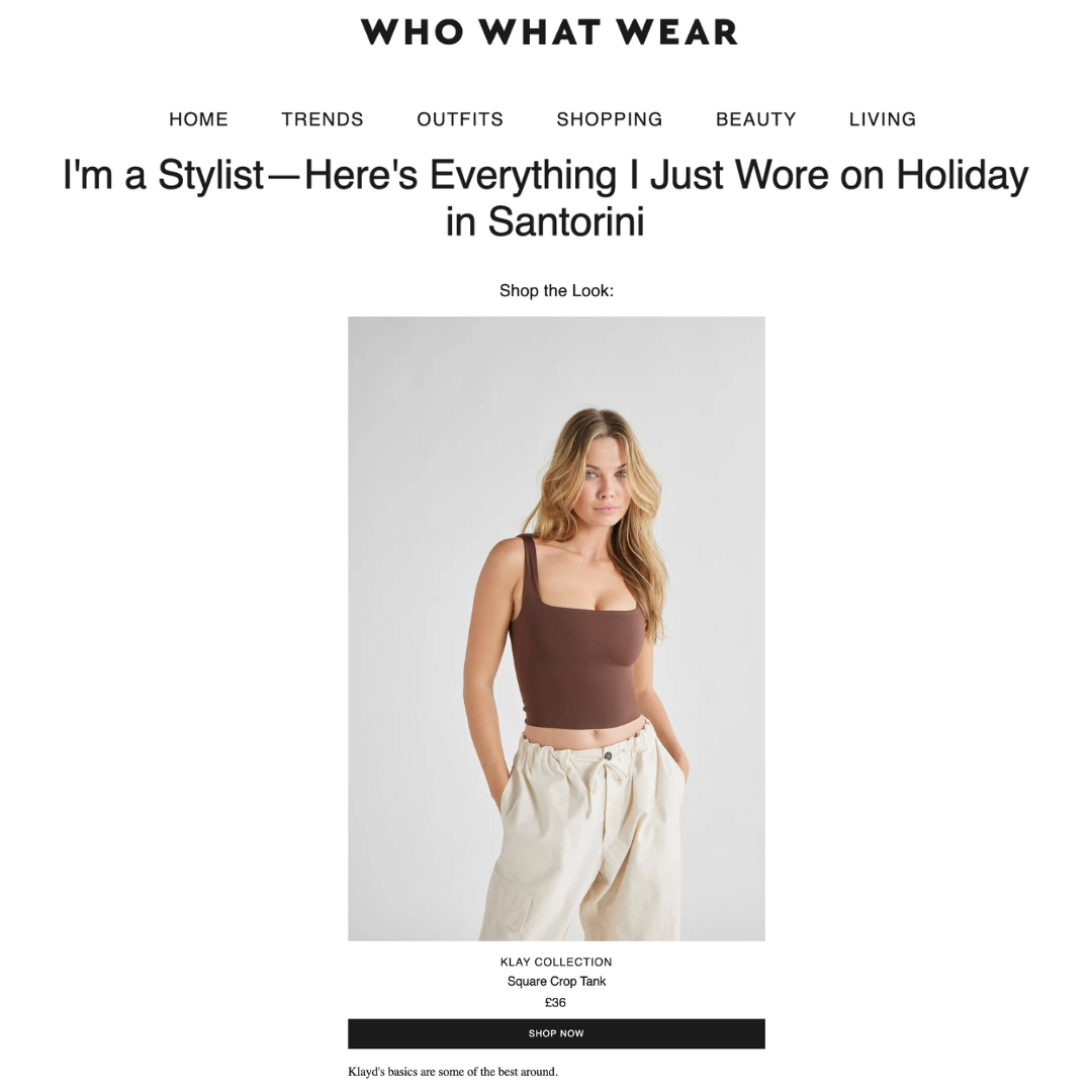 WHO WHAT WEAR