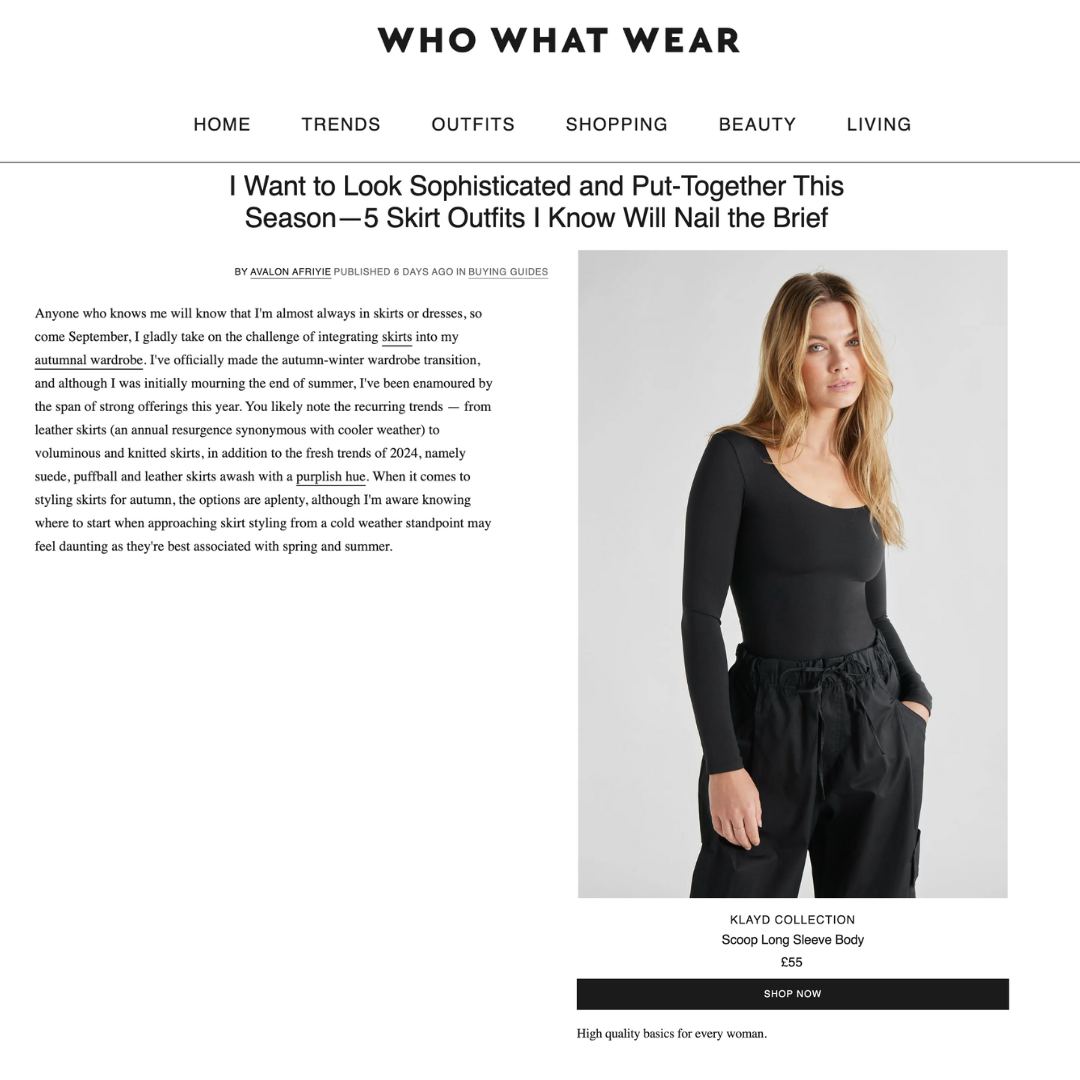 WHO WHAT WEAR