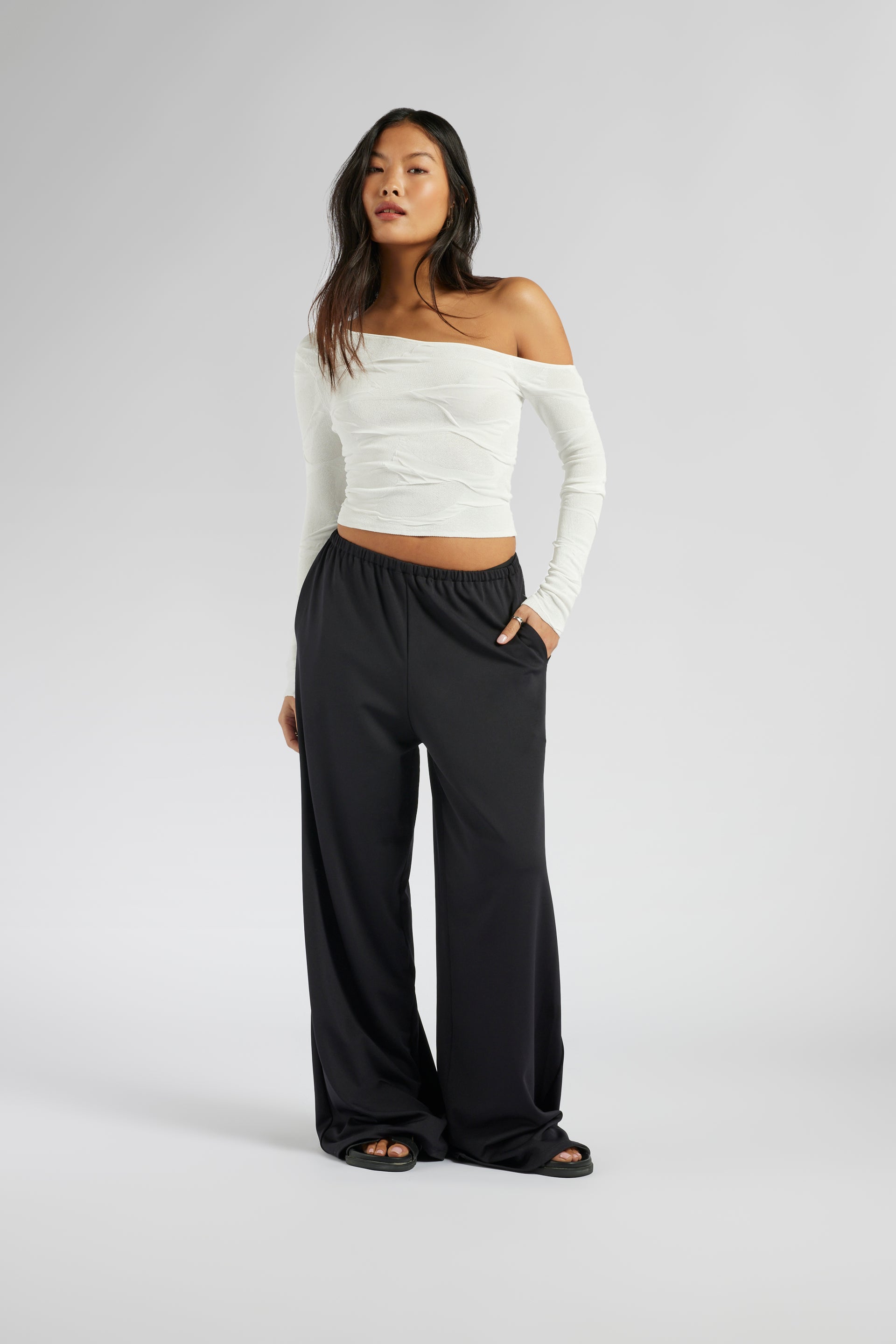 Straight Leg Trousers