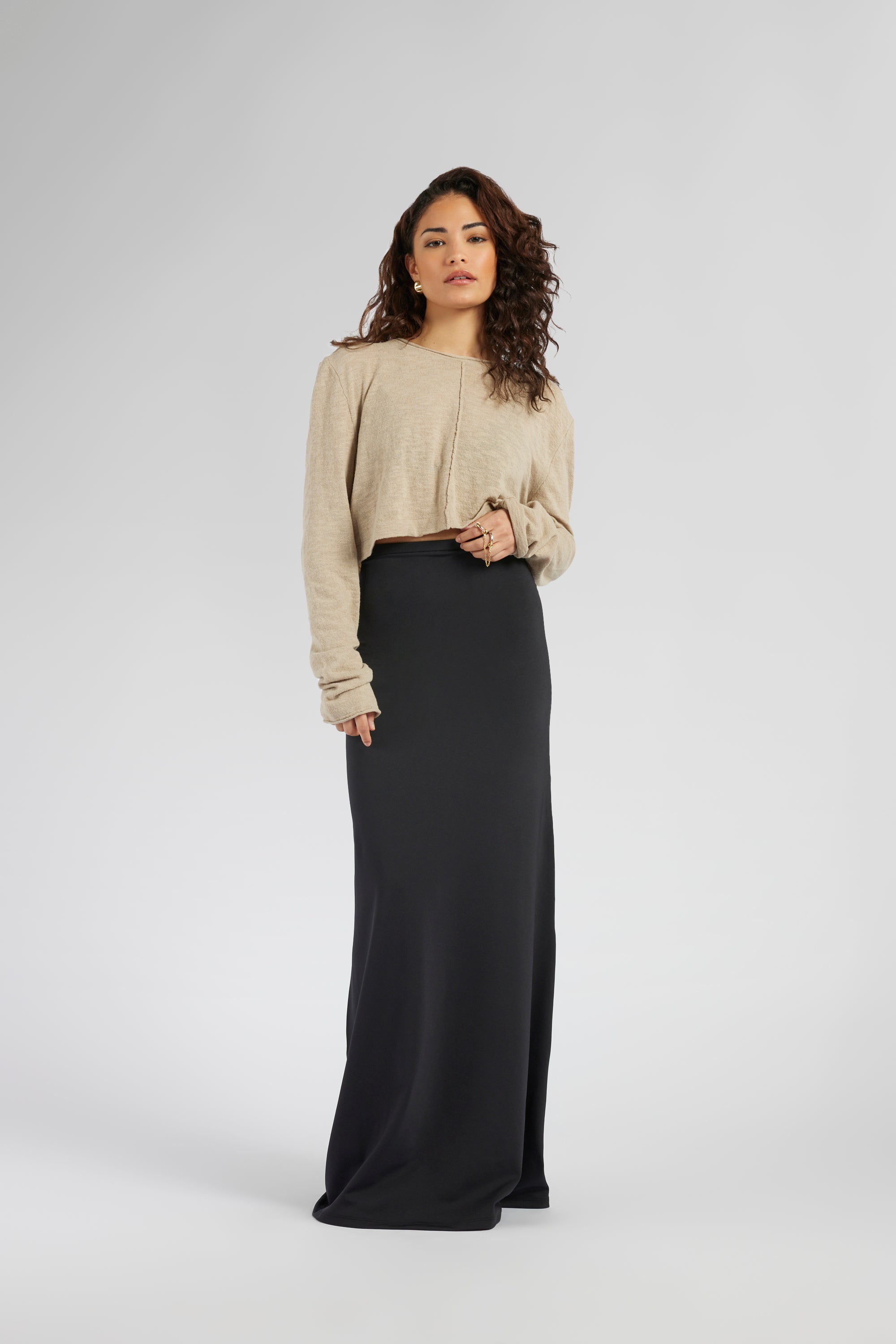 Maxi Flare Skirt