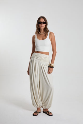 Drape Balloon Trousers