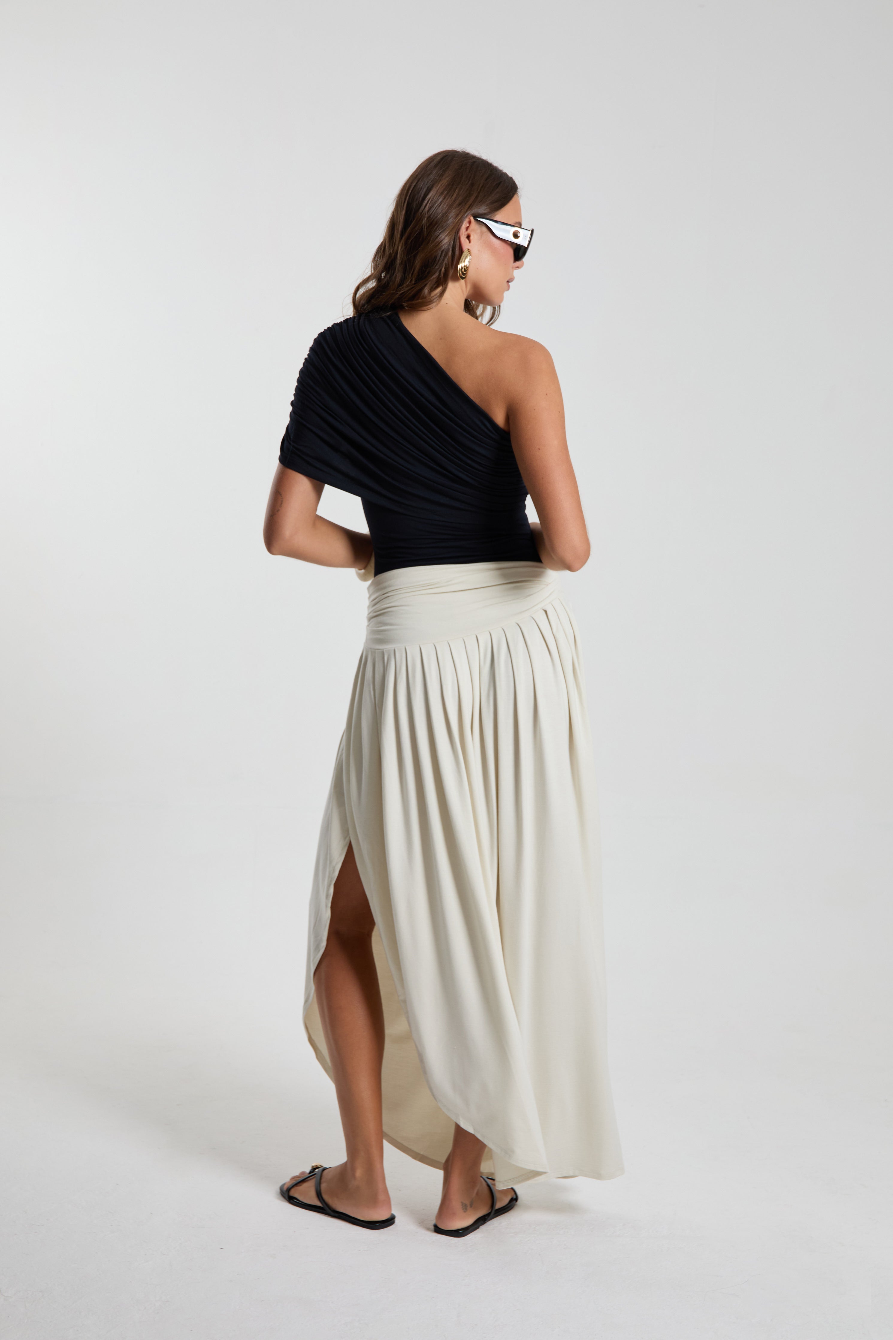 Drape Balloon Skirt