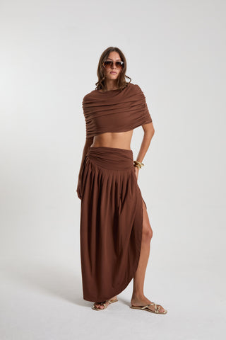 Drape Balloon Skirt