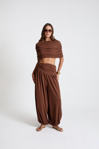 Drape Balloon Trousers