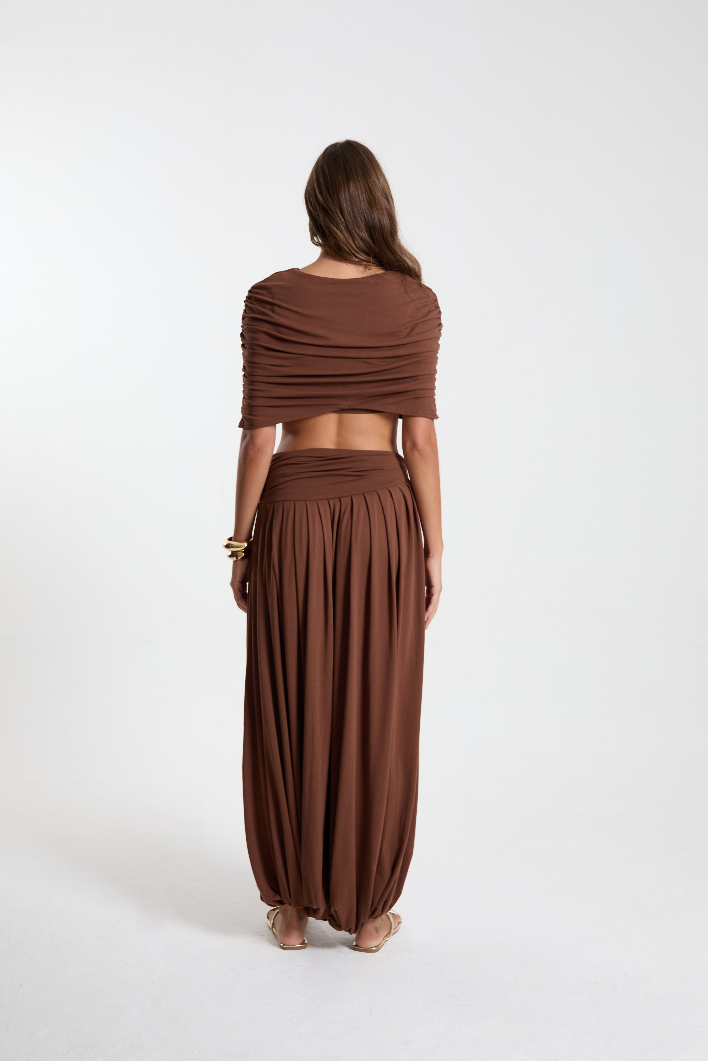 Drape Balloon Trousers