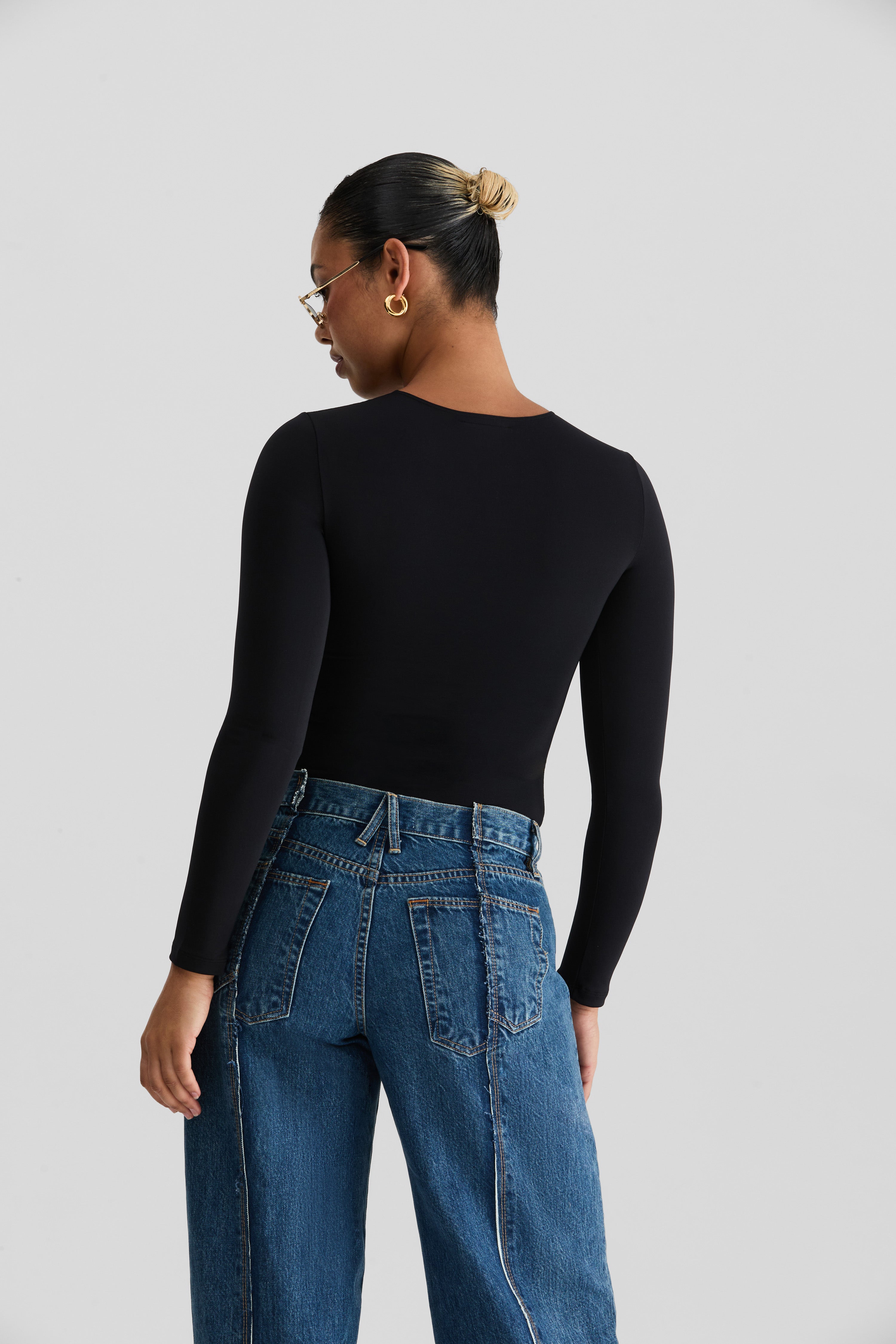 Long Sleeve Mid Crop