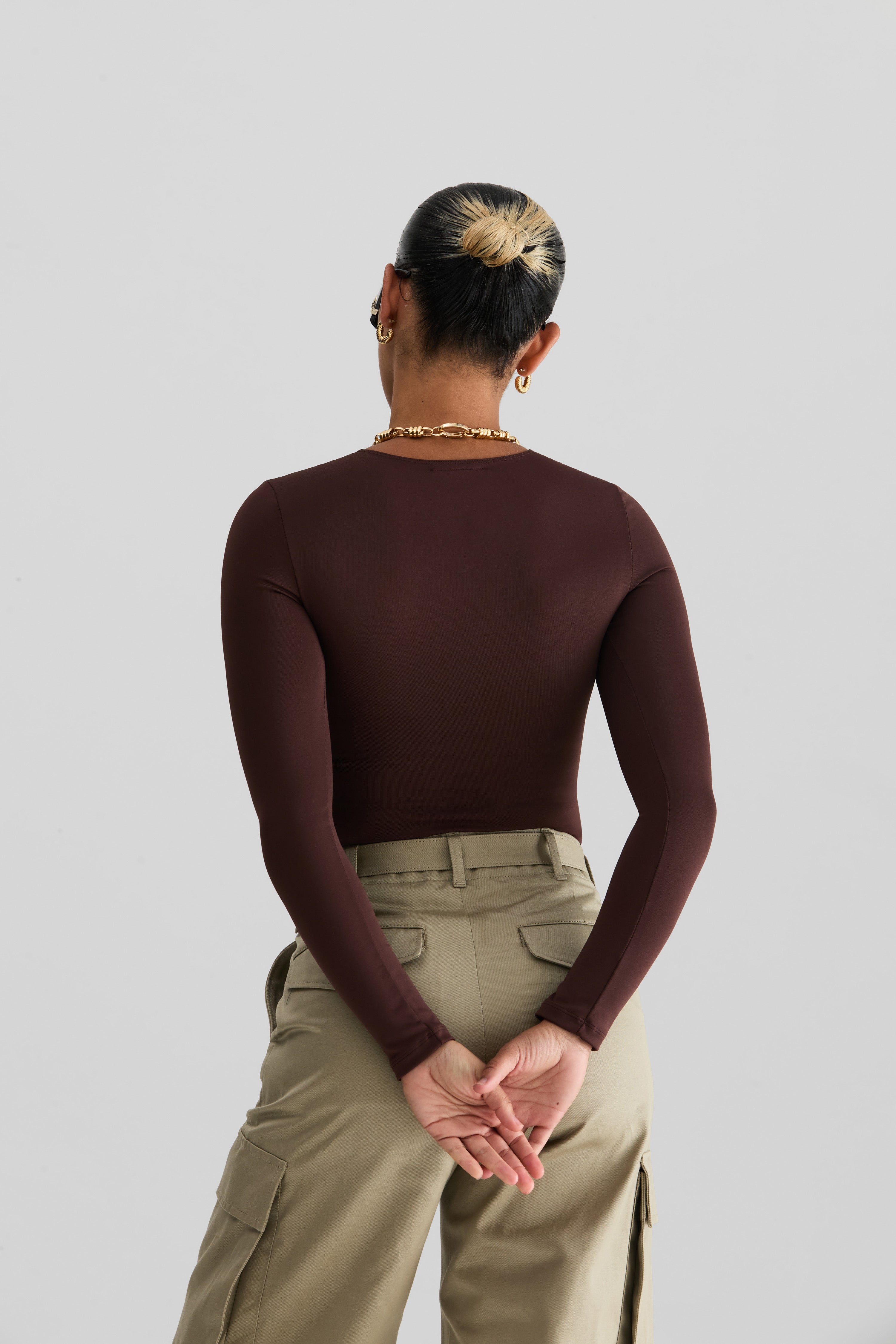 Long Sleeve Mid Crop