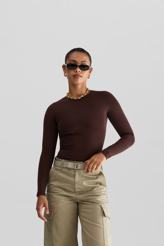 Long Sleeve Mid Crop