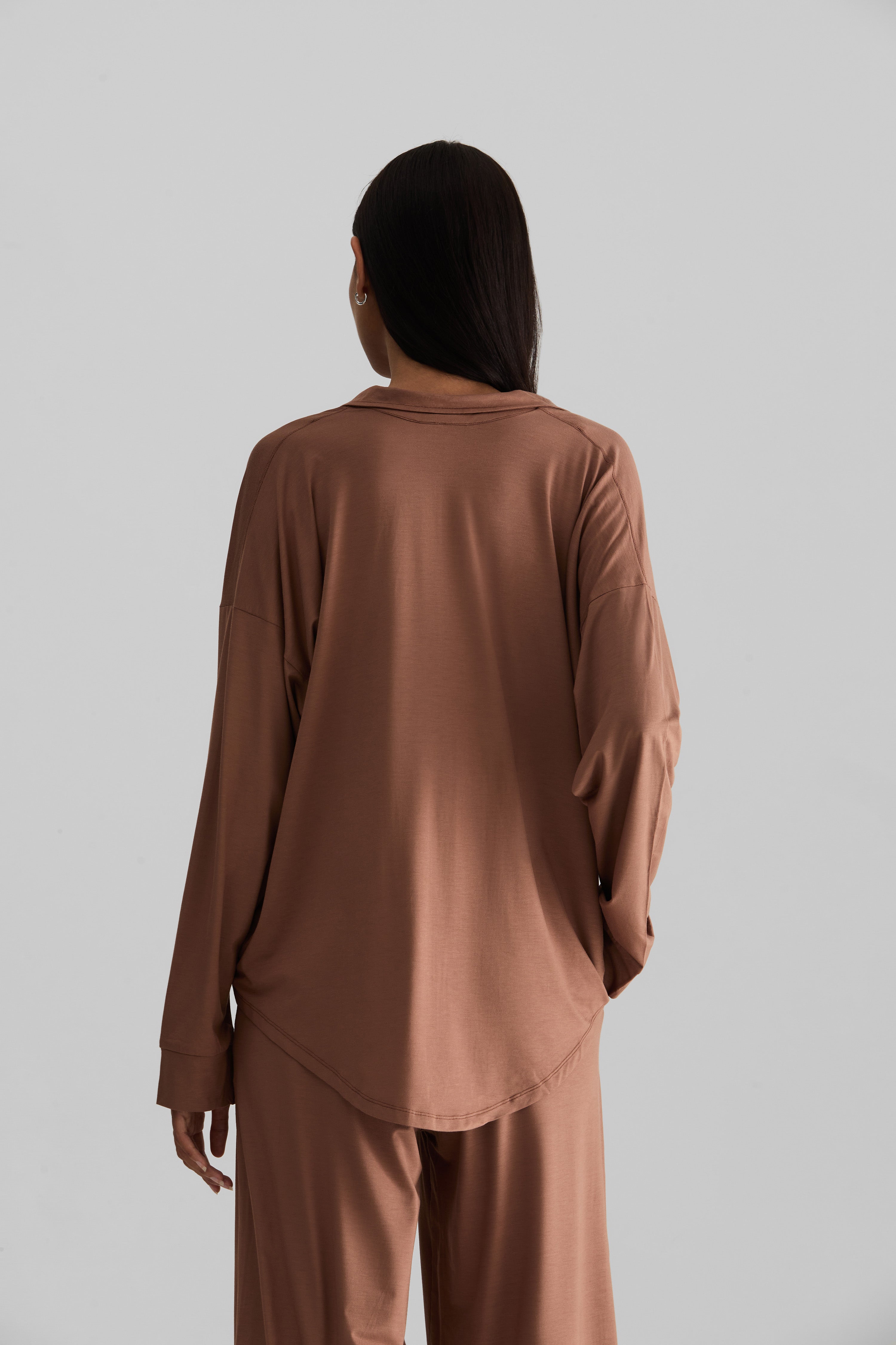Relaxed Pyjama Top