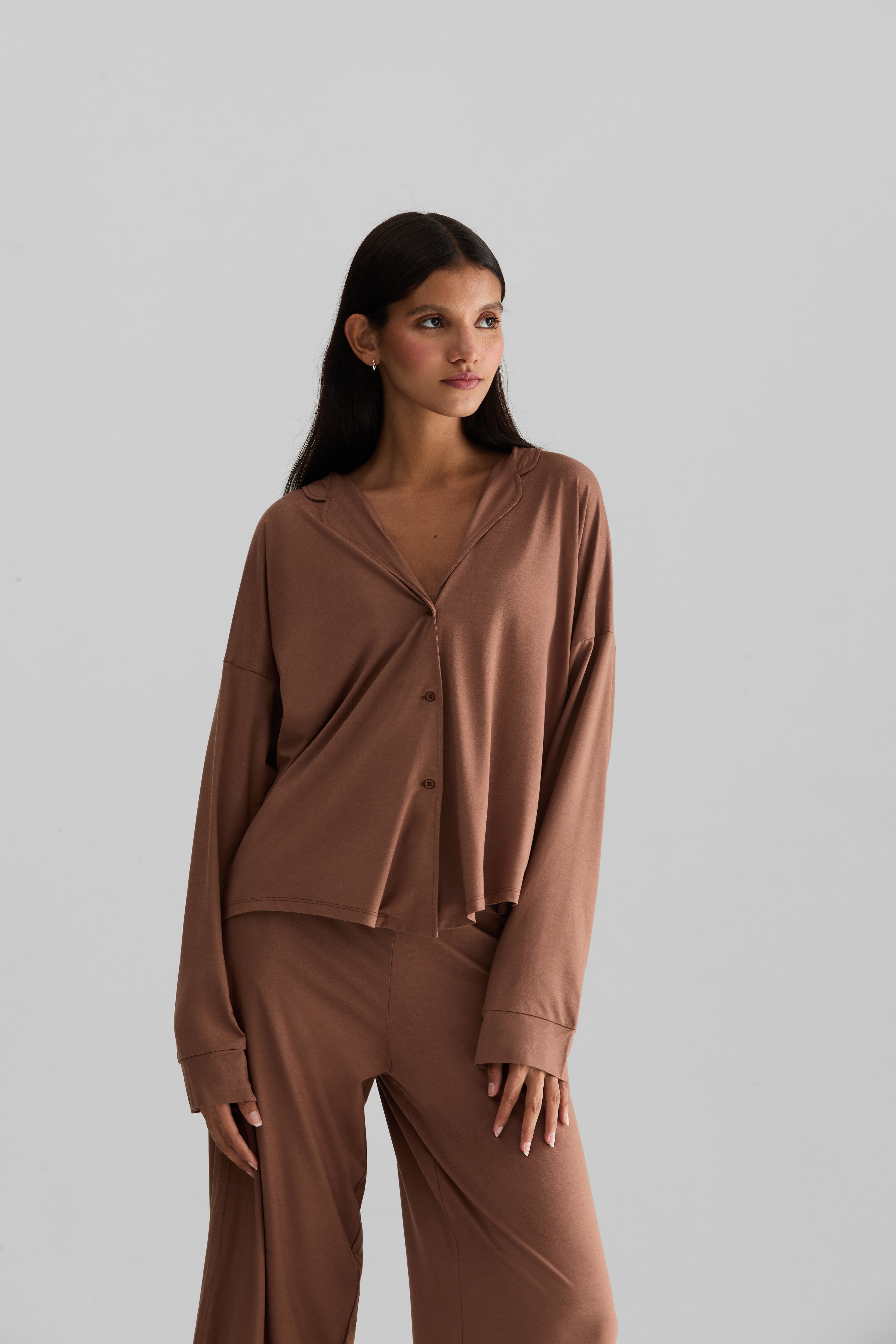 Relaxed Pyjama Top