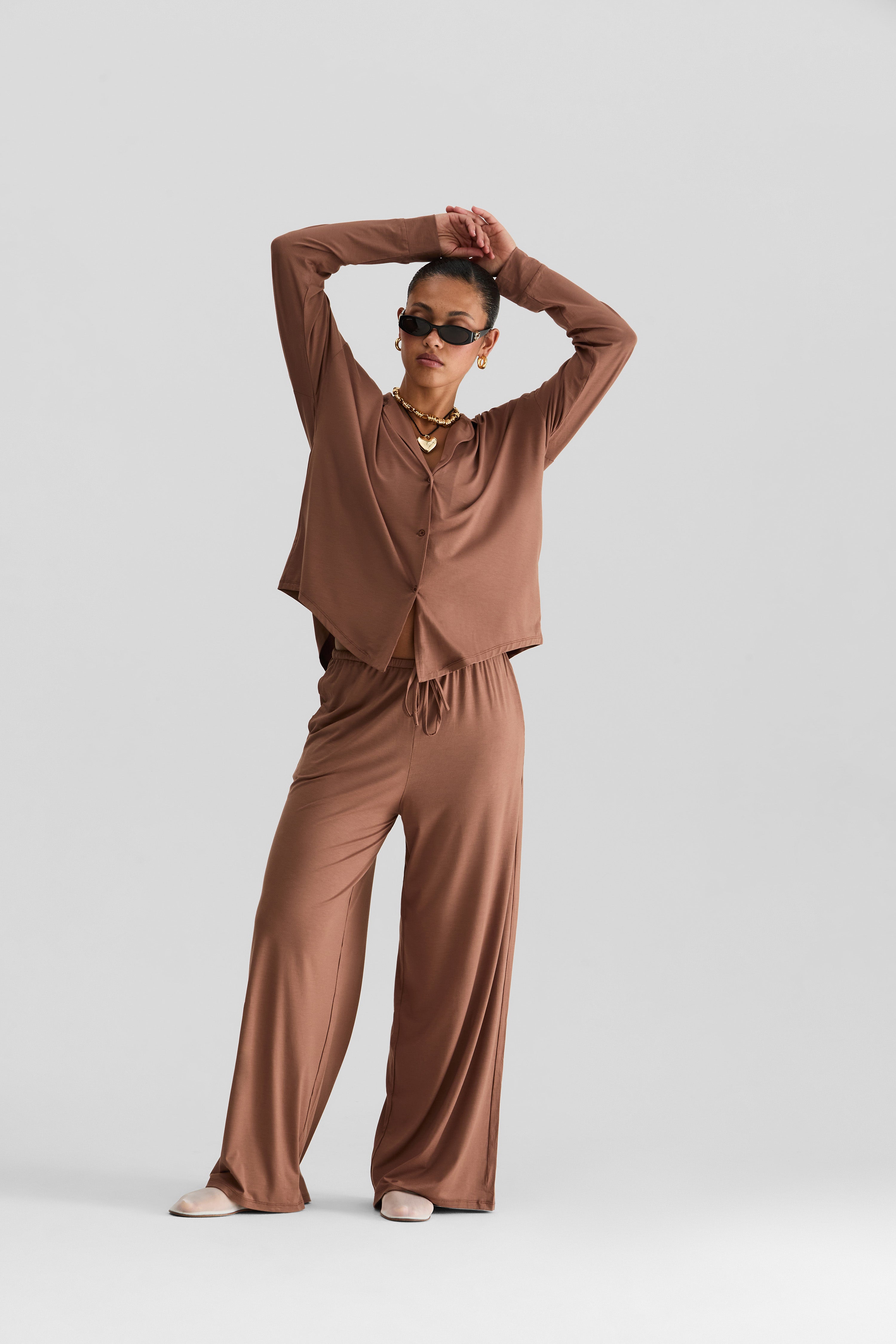 Relaxed Pyjama Top