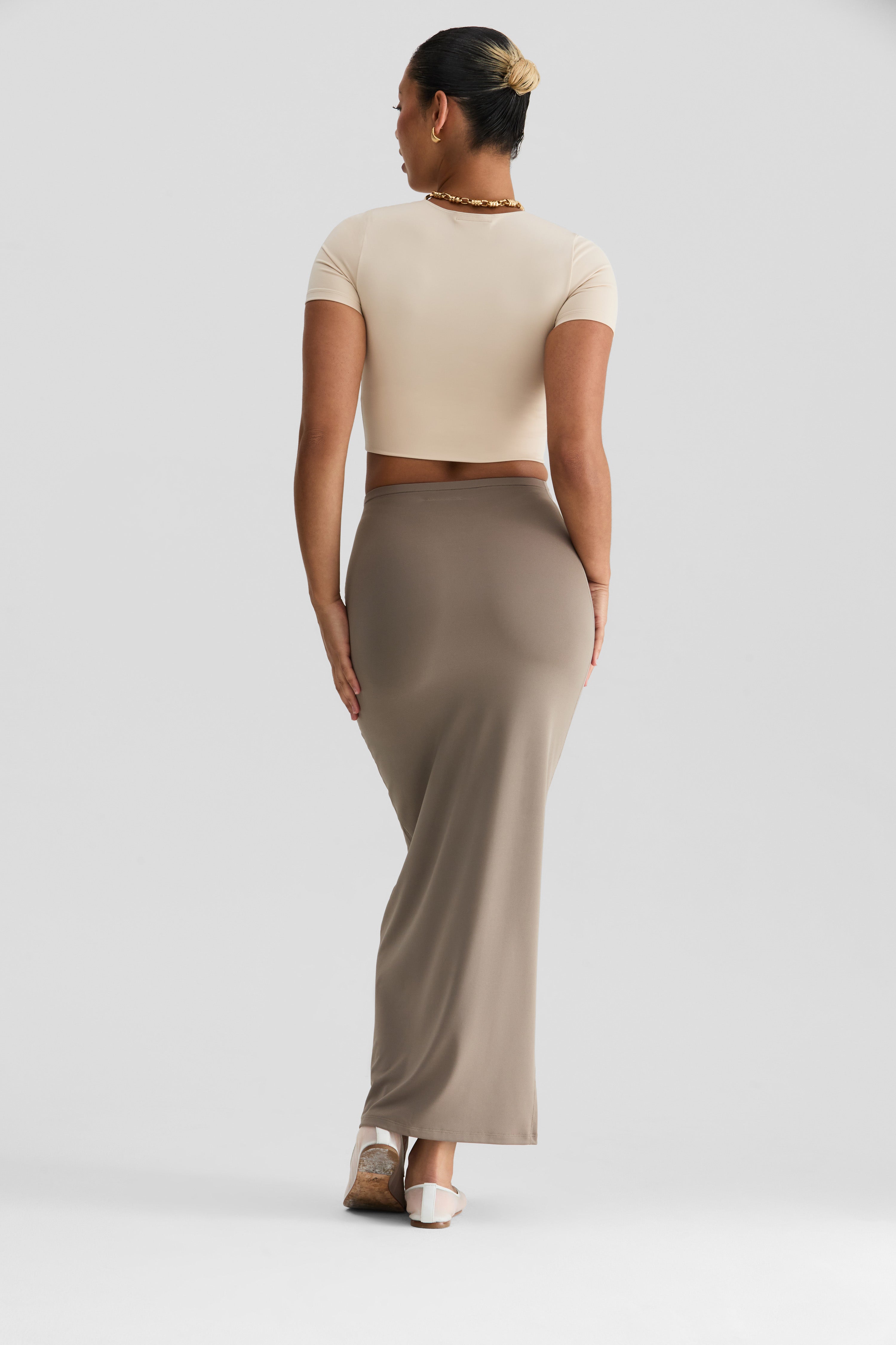 Straight Maxi Skirt
