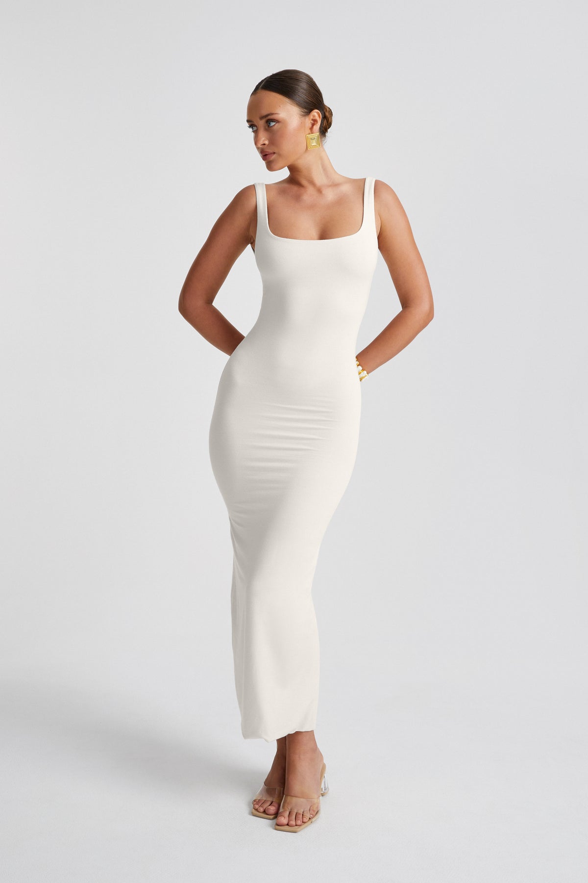 Square Neck Maxi Dress