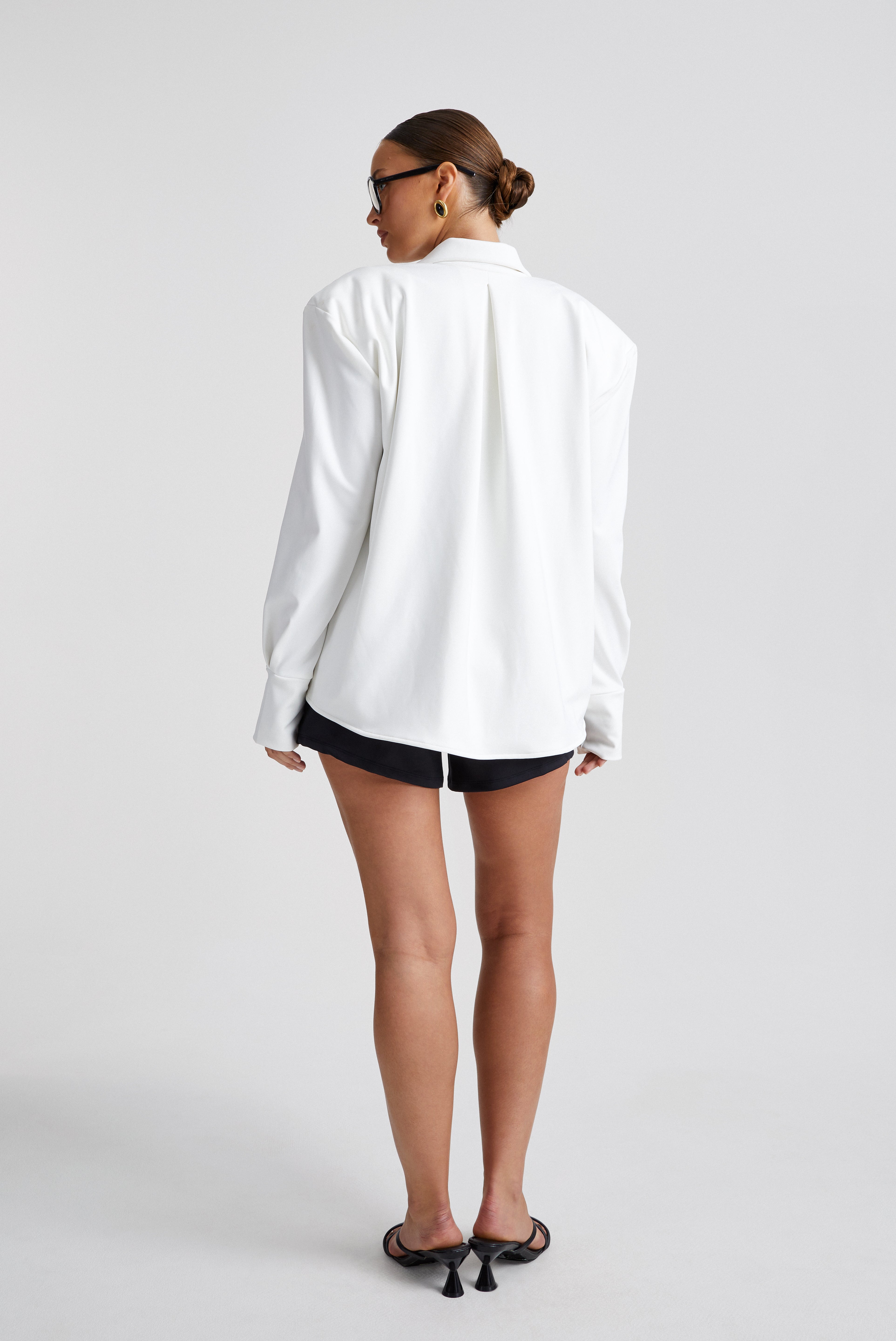 Padded Oversized Shirt