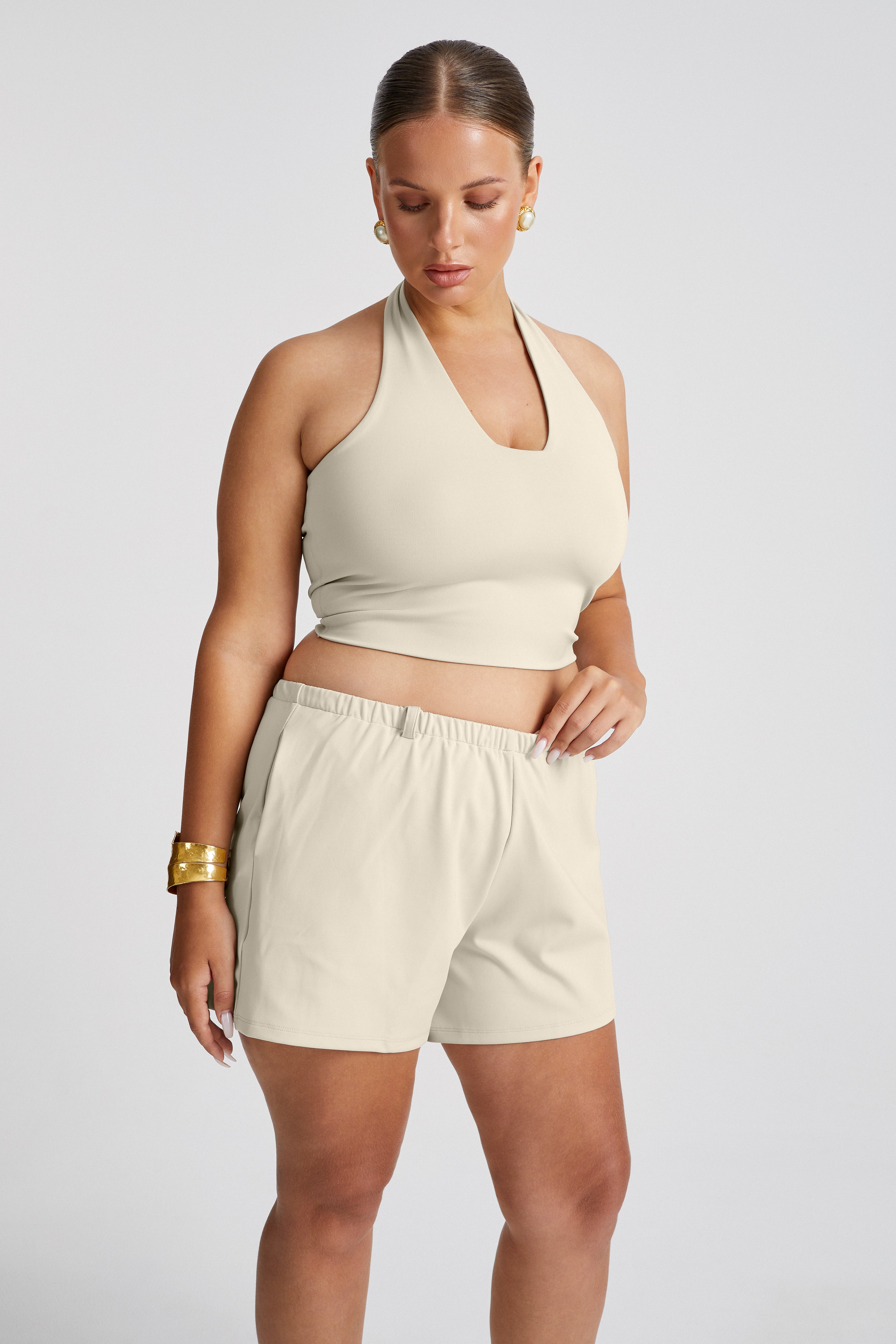 Halter Crop Tank