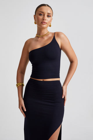 Spaghetti One Shoulder Tank