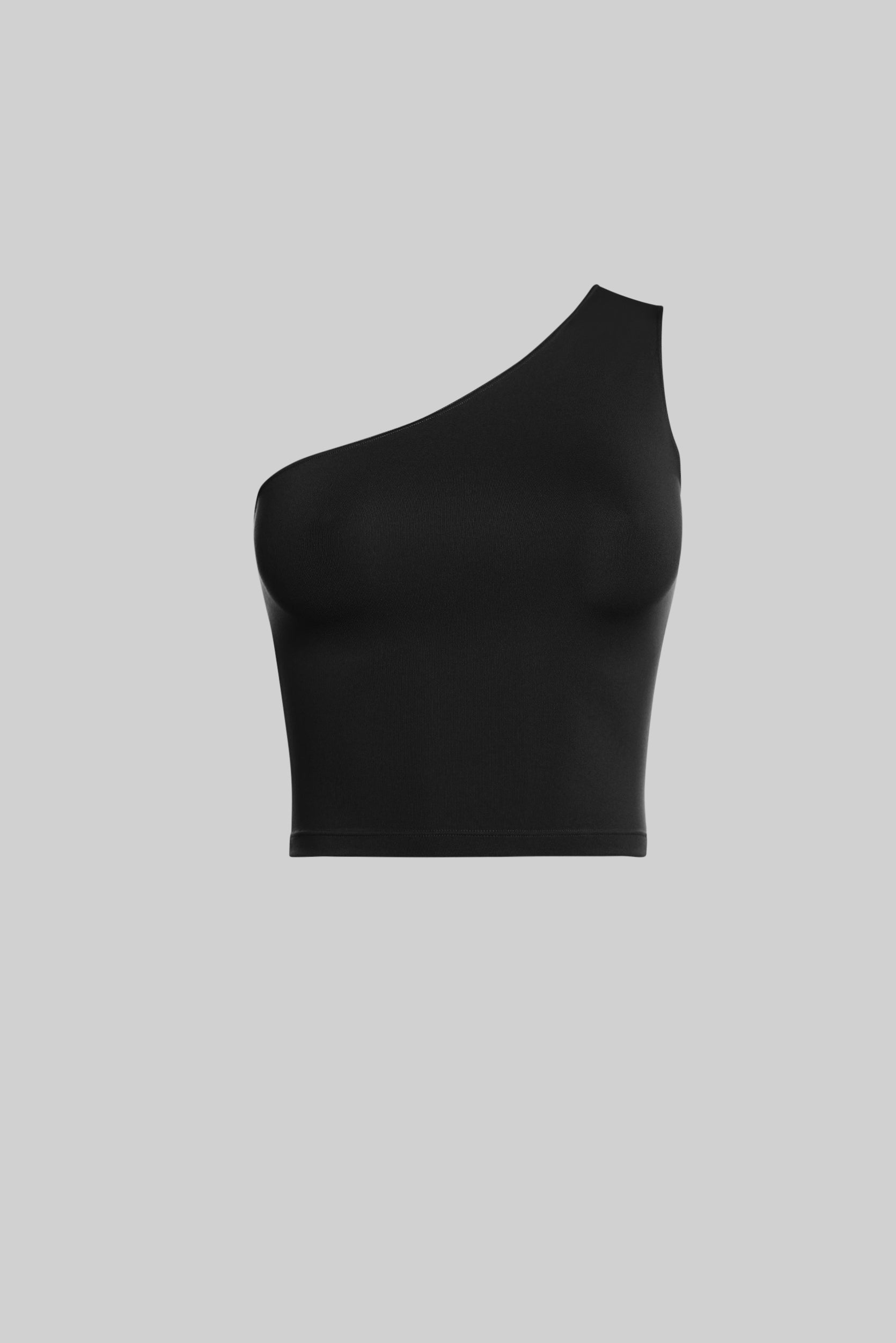 One Shoulder Crop Tank