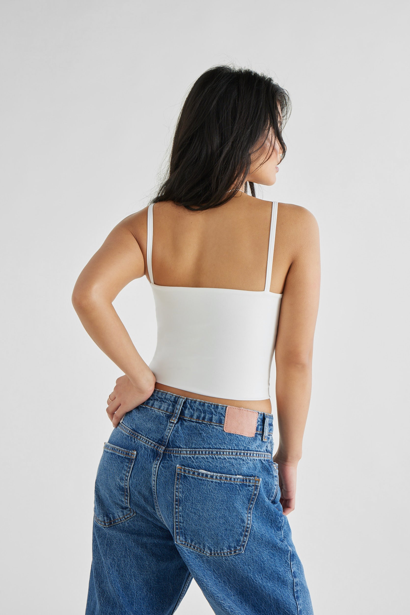 Strappy Scoop Tank
